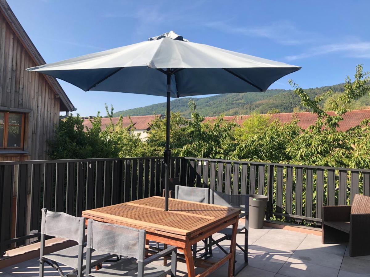 Appartement 2 Chambres Au Coeur Du Vignoble Avec Terrasse Riquewihr Dış mekan fotoğraf